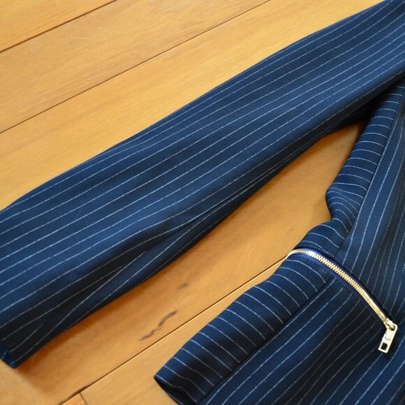 BOSS Jocalua Pinstripe Blazer Size 0 - Picture 8 of 16